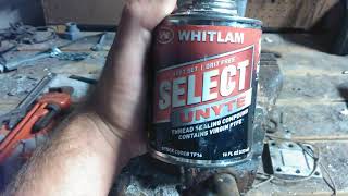 how to properly apply thread sealant pipe sealant [upl. by Latrell]