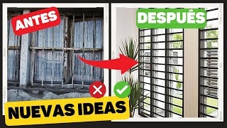 ❌ NO DEJES QUE PASE ESTO  ✅ REJAS para VENTANAS MODERNAS [upl. by Boeke]