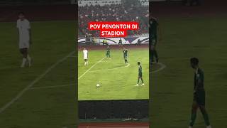 POV DARI STADION GOLLL CHIP MARSELINO indonesia worldcup fyp like shorts views marselino [upl. by Obla]