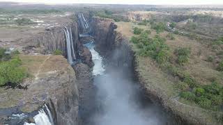 Victoria Falls drone video [upl. by Roderica]