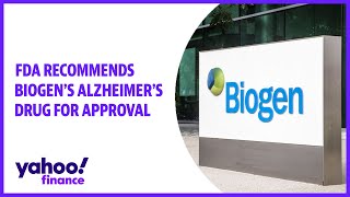 FDA recommends Biogens Alzheimers drug for approval [upl. by Ocramed310]