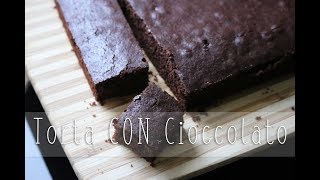 torta CON cioccolato  ricetta di Anna Moroni  CasaSuperStar [upl. by Thorvald]