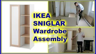 IKEA SNIGLAR KIDS Wardrobe assembly [upl. by Athal]