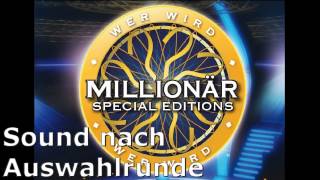 Wer wird Millionär Soundtracks 21  Sound nach Auswahlrunde [upl. by Yeslah843]