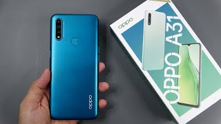 Oppo A31 Lake Green unboxing camera antutu game test [upl. by Byran]