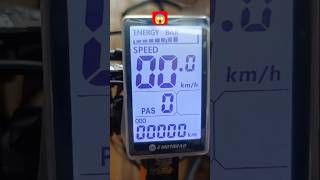 Emotorad Cycle Display yt shorts ebike ecycle dhonielectriccycle [upl. by Yehtomit573]