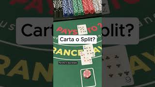 Coppia di 6 vs 7  Blackjack Lab shorts blackjack casino italia tutorial strategia quiz [upl. by Noterb]