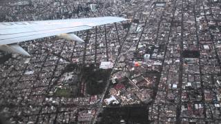 AMAZING VIEW FROM MEXICO CITY AFTER TAKE OFF BIG CITY [upl. by Karim]