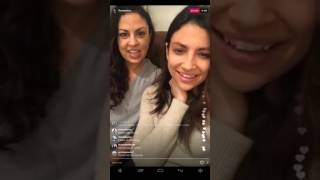 Floriana Lima Instagram Livestream Jan 08 2017 [upl. by Paver208]