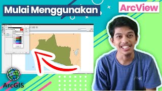 ArcView  TUTORIAL MULAI MENGGUNAKAN ArcView GIS 33 IMPORT GAMBAR JPG  STYO PATUH [upl. by Htor733]