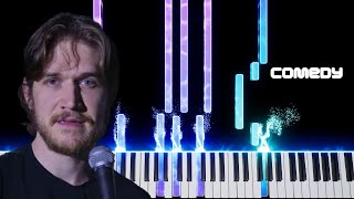 Comedy  Piano Tutorial  Bo Burnham From quotInsidequot [upl. by Novelia447]