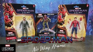 Marvel Legends SpiderMan No Way Home Tobey Mcquire Matt Murdock Green Goblin [upl. by Ardnaxela]