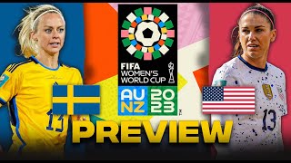 2023 FIFA Womens World Cup USWNT vs Sweden In Round Of 16 PREDICTIONS  MORE I CBS Sports [upl. by El848]