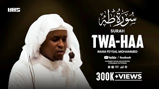 Surah TwaHaa  Imam Feysal  Audio Quran Recitation  Mahdee Hasan Studio [upl. by Ettolrahs]