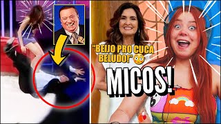 OS MAIORES MICOS AO VIVO NA TV BRASILEIRA  SÃ“ MICOS E TROLLAGENS ABSURDAS JOVENS REAGEM [upl. by Bindman]