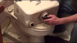 How to Replace a Toilet Flush Valve  Tank to Bowl Leak [upl. by Carmelita]