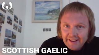 WIKITONGUES Àdhamh speaking Scottish Gaelic [upl. by Zul341]