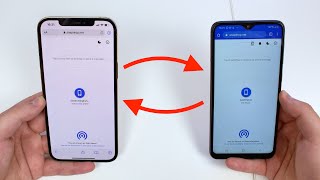 Como Transferir Arquivos Entre iPhone e Android GRÁTIS [upl. by Wylie]