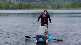 Paddle Boarding  Bala Lake Wales [upl. by Acitel279]