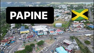 🇯🇲BY DRONE  PAPINE ST ANDREW JAMAICA [upl. by Ennaoj652]