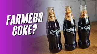 Trying Farmers Coke Random Food Review [upl. by Eiramesor788]