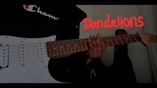 Dandelions electric guitar cover [upl. by Acinot727]