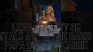 Papa Roach amp Carrie UnderwoodLeave on Light on for You Talk away the Dark [upl. by Pettit]