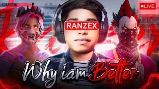 FREE FIRE LIVE👻GARENA FREE FIRE💀GUILD TEST LIVE freefirelive freefire ranzexff [upl. by Noirod]