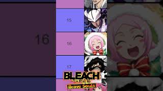 TOP 30 HEART CHARACTERS OCTOBER Bleach Brave Souls TIER LIST UPDATED EDIT BEST UNITS RANKING [upl. by Paulie]