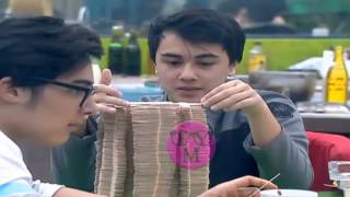 PBB Livestream 13117 ls Housemates eating breakfast while doing the popsicle stick [upl. by Rafaellle]