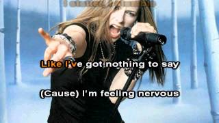 Avril Lavigne  Things Ill never say Karaoke  Instrumental [upl. by Thagard]