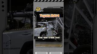 Rearend Crash Test crashtest safetyfirst toyota [upl. by Chassin]