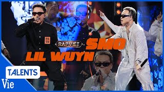 SMO đậm chất chiến kết hợp cùng Lil Wuyn HuHu HaHa cực ngầu  Rap Việt Live Stage [upl. by Tommie]