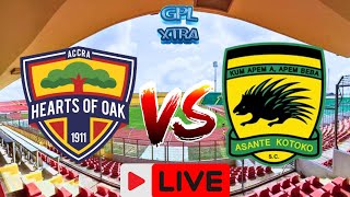 ‼️LIVE‼️ACCRA HEARTS OF OAK🌈 vs ASANTE KOTOKO🔴 GHANA PREMIER LEAGUE MATCHDAY 14  BABA YARA🏟️ [upl. by Ettegroeg]