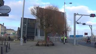 Lowestoft Bascule Bridge 23022018 [upl. by Camel]