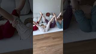 Morning back yoga tips artist yogateacher shrots music [upl. by Kowalski]