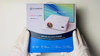 Vankyo Leisure 570B 1080P Smart Projector Unboxing [upl. by Halihs]