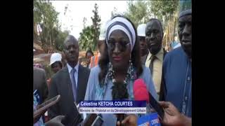 Reportage CRTV Visite des chantiers dans la ville de Yaoundé par le MINHDU [upl. by Adham]