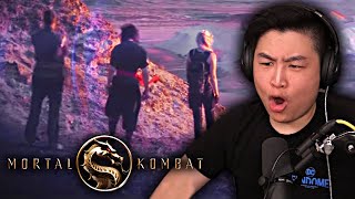 FIRST Actual Footage of The NEW Mortal Kombat MOVIE REACTION [upl. by Ashok]