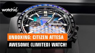 Unboxing Citizen Attesa Limited Edition watch [upl. by Tinaret921]