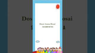 Dosai Amma Dosai  tamil rhymes for kids  tamil rhymes for babies  Tamil Rhymes  baby Songs tamil [upl. by Bonny568]