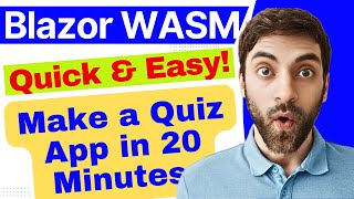 How to Make a Quiz App in Blazor WASM  A StepbyStep Guide [upl. by Anerac]