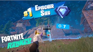 FORTNITE RANKED🏆😱 ICH HABE MICH GEFÜHLT WIE IM FNCS FINALE🥵⚡ [upl. by Champ]