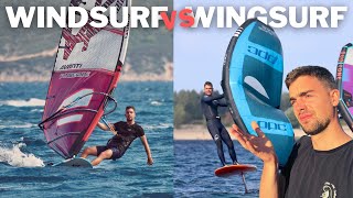 WINDSURFEN vs WINGSURFEN  meine Meinung🎙 [upl. by Dehlia]