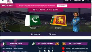 Pakistan vs Sri Lanka 15th Match  Live Cricket [upl. by Claudelle]