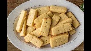 Homemade Shortbread Cookies [upl. by Eiger799]