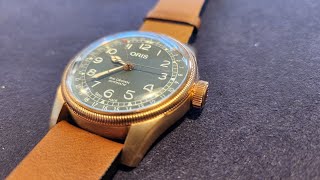 ORIS Big Crown Pointer Date 80th Anniversary Edition 4000 mm Multipiece bronze case [upl. by Caffrey15]