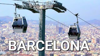 🚡 From Seaside to Mountain  Barcelona Cable Car 🚡 [upl. by Ayiotal545]