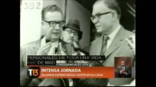 Radomiro Tomic saludando el triunfo electoral de Salvador Allende [upl. by Adnilreb]