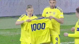 Oleksandr Zinchenko Goal vs Albania Oleksandr Zinchenko Celebration Albania vs Ukraine Highlight [upl. by Kuehnel121]